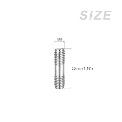 METALLIXITY Double Ended Stud Screws