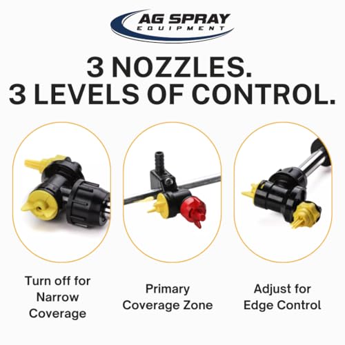 3-Nozzle Boomless Spray Boom, 30ft Broadcast Coverage photo 12