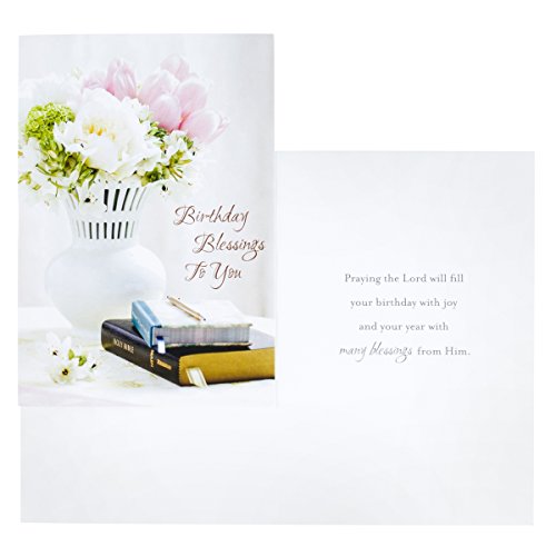 DaySpring Birthday Inspirational Boxed Cards Floral 11540 DCBG