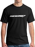 Stark Industries T-Shirt - Metallic Silver Print
