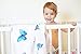 Ultra Soft Muslin Swaddle Blankets Butterflies by Margaux & May - 47 x 47 inch - Perfect Baby Shower Gift