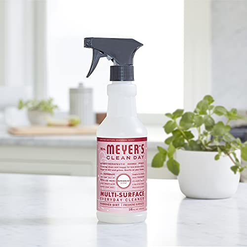 MRS. MEYER’S CLEAN DAY ALL-PURPOSE CLEANER SPRAY, LIMITED EDITION PEPPERMINT, 16 FL. OZ