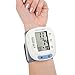 Blood Pressure Machine - BP and Pulse Monitor for Heart Health with Digital LCD Screen, Memory Recall, Adjustable Cuff, and Storage Case by Bluestone