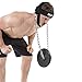 Hawk Sports Neck Harness Neck Exerciser Builder Support for Strength & Resistance Training Weight Lifting Head Harness for Stronger Neck & Traps with Adjustable Neck Strap & Steel Chain