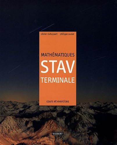 Download Mathématiques STAV Terminale : cours et exercises PDF