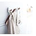 Yamazaki Home Magnetic Peg Rack Hanging Mounted Wall Organizer | Steel + Wood | Hooks, One Size, White
