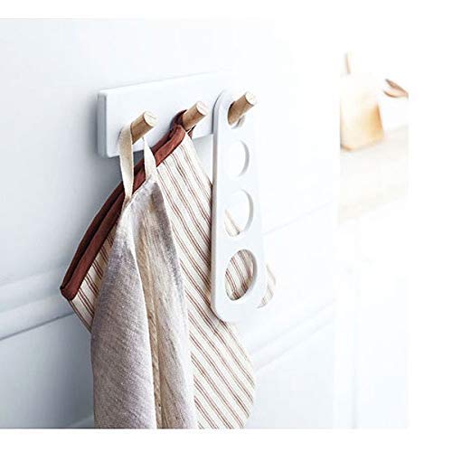 Yamazaki Home Peg Rack Hanging Mounted Wall Organizer Steel