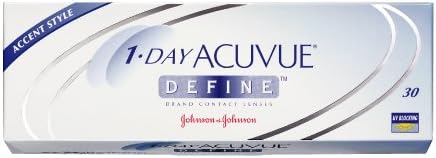 Amazon ワンデー アキュビュー ディファイン モイスト アクセントスタイル 8 5 Pwr 0 00 30枚入 ワンデー アキュビュー ディファイン モイスト ソフトコンタクトレンズ