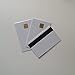 50PCS Magnetic Stripe Card Inkjet Contact IC Card with 4428 Chip Blank Inkjet PVC Card