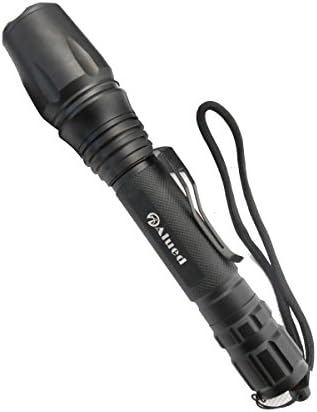 Led Flashlight ,2500 Lumen Zoomable XML T6 LED 18650 Flashlight Focus Torch Lamp Adjustable (Black)