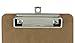 Trade Quest Memo Size 6'' x 9'' Clipboard Low Profile Clip Hardboard (Pack of 6)