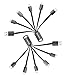 [Only Charging] Multi USB Cable,Chafon 6 in 1 USB Multi Charge Cable with Type C,Mini USB,2 Micro USB Connectors for Charging-2 Pack