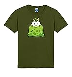 Cut the Rope: Prehistoric Om Nom T-Shirt - Olive
