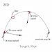 AGOOL Fishing Wire Leaders with Swivels Snaps Rigs Stainless Steel High-Strength Fishing Wire Rigs Fishing Beads Fishing Trace Lures Steel Wire Leader Spinner Fishing Line Tackle