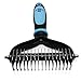 Enax Pets Dematting&Detangling Comb For Dogs&Cats|Stainless Steel Blades,Plastic Body With Non Slip Rubber Handle|As Undercoat De-shedding Brush,Knot Detangler,Grooming & Dirt Removal Kit