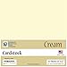 Cream White Cardstock - 12 x 12 inch - 65Lb Cover - 25 Sheets