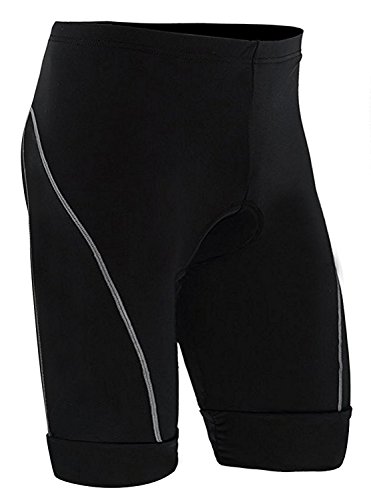ZITY Cycling Shorts Men's 3D Padded Bike Shorts Black X-Large - Thumbnail 6