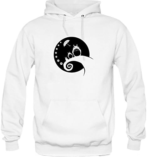 Studio Ghibli inspired Of Nightmare Hoodie Medium White