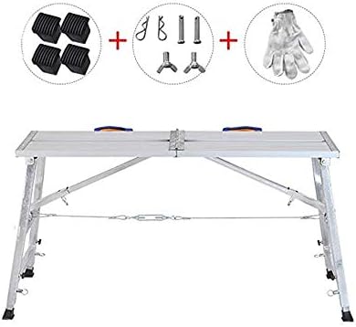 GYJ Scaffolding Lifting Construction Ladder Folding Step Up Hop Fold Bench Work Platform Multi Purpose Aluminium alloy Multifunctional folding lifting