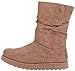 Skechers Women's Keepsakes Leatherette Mid Button Winter Boot