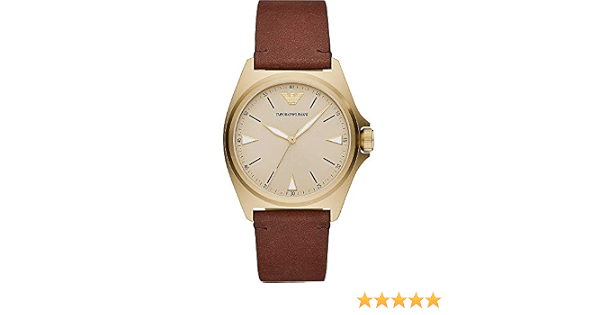 Amazon.com: Emporio Armani Men's Three-Hand Gold-Tone Stainless Steel Watch  AR11331 : Clothing, Shoes \u0026 Jewelry