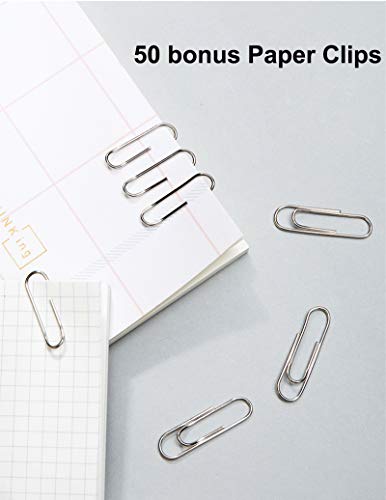 XYark 140 PCS Binder Clips Paper Clamp - [50 Bonus Paper Clips], X Large, Large, Medium, Small, X Small and Micro, 6 Assorted Sizes, Black, Design for Office, School and Home Supplies - Thumbnail 5