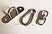 Hammock Chair Swivel Hook Hammock Chair Hanging Kit Indoor Outdoor Wooden Beam Hook Heavy Duty Hanger & Swivel Hook Snap (700Lb Weight Limit) Suspension Ceiling Hooks Heavy Bag Hooks Hanging Kit