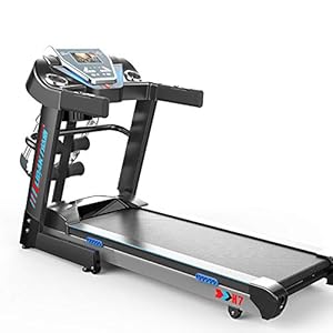 OPXZPM Treadmill treadmill for home exercise equipment for weight loss exercise equipment running machineFolding treadmill,Black