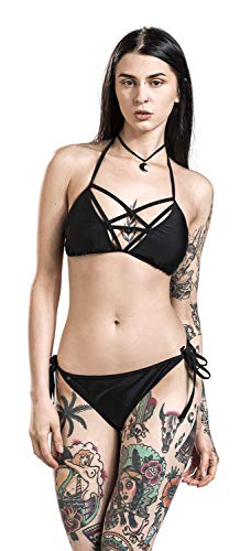 Gothicana by EMP Mix And Match Bikini Top zwart Basics, Gothic - Image 5