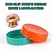 Mason Jar Plastic Lids for Regular Mouth and Wide Mouth for Storage Colored 20 Pack