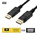 DP to DP Cable 10ft,SZCTKlink Gold Plated DisplayPort to DisplayPort (DP v1.2) Audio and Video Cable 4K Resolution Supportted-Male to Male C1005-01