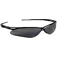 KIM CLARK 25688 Jackson Safety V30 Nemesis Safety Glasses, Soft Touch Temples, Universal, Black/Gray
