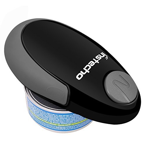 Electric Can Opener, Restaurant can opener, Smooth Edge Automatic Electric Can Opener! Chef's Best Choice (Black)