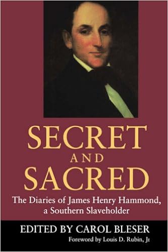 Image result for (Secret and Sacred, the Diaries of James Henry Hammond, a Southern Slaveholder