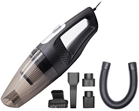 Car Vacuum Cleaner,atongm DC 12-Volt 120W 3800-4000PA High Power Handheld Wet Dry Multifunctional Auto Vacuum Cleaner for Car