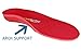 Red Orthotic Sports Insole by KidSole -- Lightweight Soft & Sturdy Orthotic Technology For Active Children With Flat Feet and Other Arch Support Problems (US Kids Sizes 4-6 (24 CM))