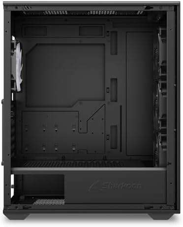 VK4 Rainbow Black, ATX PC Case
