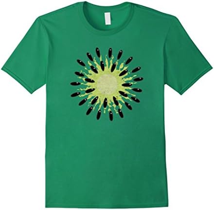 Mens Kiwi T-shirt | Kiwi Costume | Tropical Fruit Graphic T-shirt XL Kelly Green