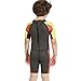 DIVE & SAIL Kids Wetsuit Shorty, 2.5mm Neoprene Thermal Swimsuit, Youth Boys and Girls Wet Suits for Snorkel Diving, Full Suit and Shorty Swimsuit