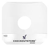 CheckOutStore (200) Paper Record Inner Sleeves with Hole for 12