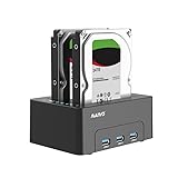 MAIWO Dual Bay Hard Drive Docking Station with