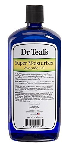 Dr. Teal's Ultra Moisturizing Foaming Bath with Avocado Oil,34 FL OZ (2 Pack-68 FL OZ) - Thumbnail 3