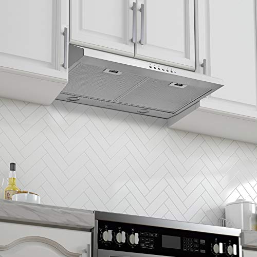 Ancona UC64NL 30” 420 CFM Ducted Range Hood Auto