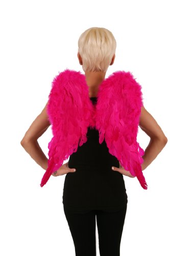 Zucker Feather Products Angelique Wing, Shocking Pink