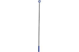 KALLORY Telescopic Window Opener Pole 1.17m Blue with 3 Sections for Skylights, Awning, and Roof Windows