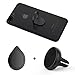 Phone Magnetic Car Mount and Finger Ring Holder, ANARONA 360° Rotation Zinc Alloy Grip Finger Ring Stand for iPhone 8, 7, Plus, 6, 6S, 5s, 5c, Galaxy S7, S7 Edge, S6, S8, Tablets and GPS (Space Grey)