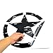 Hooke Road US Army Military Star Car Sticker Decal for Car/Truck/Ford F150/Jeep Wrangler - 2PCS（16.1 inch）