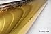 VViViD Gold Mirror Chrome Winyl Car Wrap Self Adhesive Air Release Bubble-free Decal Film (1ft x 5ft)