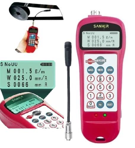 Ultrasonic Belt Tension Meter Measurable Frequency
