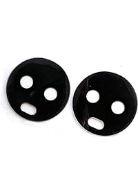 Moto G6 - Lente de cámara trasera de cristal para Motorola Moto G6 (2 unidades) con adhesivo para Motorola Moto G6 con herramienta de apertura